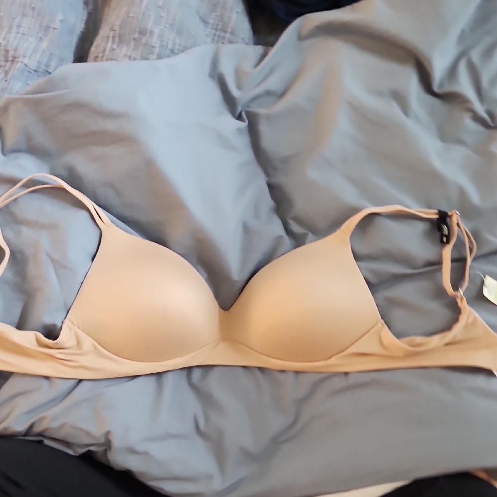 Aerie Nude Wireless Bra
